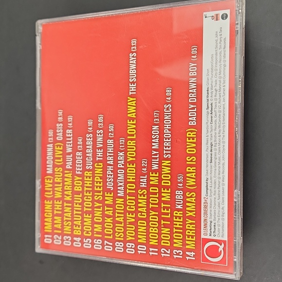 Lennon Covered 2, 14 tracks, 2005 Q Magazine Promo CD - Picture 3 of 13